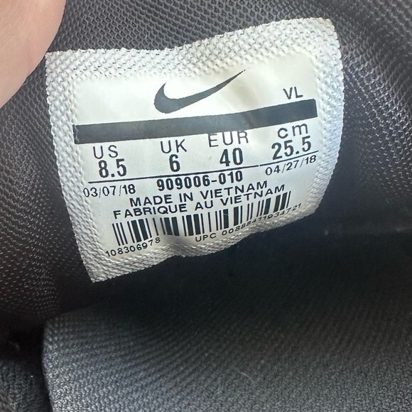 Nike Women K15 Run Swift Black Gray Running Shoes Athleisure Workout Gym 8.5 US - Picture 7 of 7